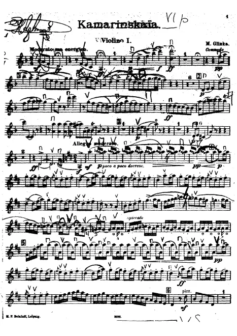 Violins I