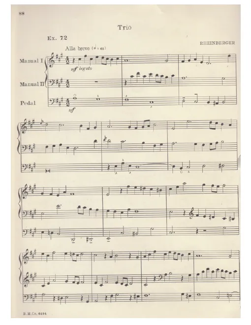 8. Trio in A major