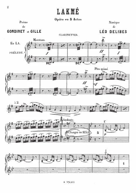 Clarinet 1/2 (A/B♭)