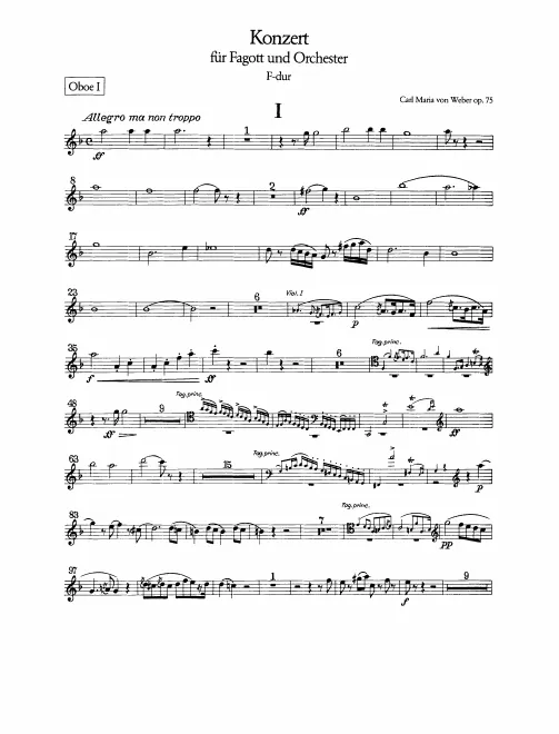 Oboe 1, 2