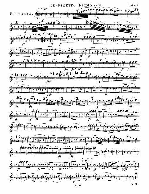 Clarinet 1, 2 (B♭)