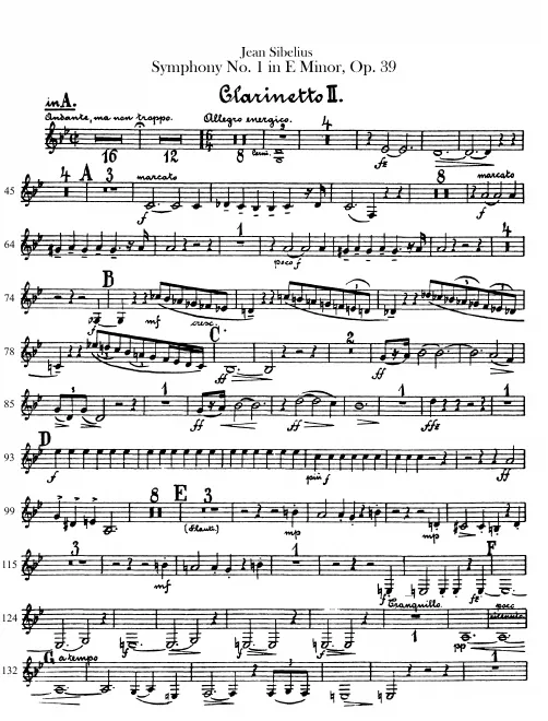 Clarinet 2 (A/B)