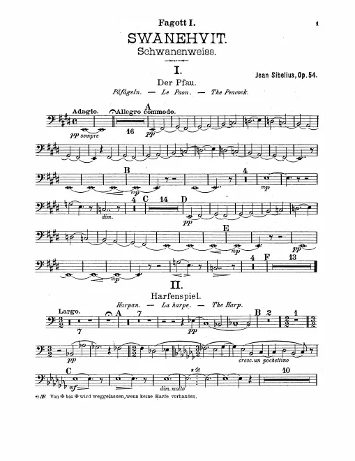 Bassoon 1, 2
