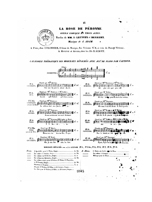No.11, Cavatine: "Pour la dernière fois" (Rosine)