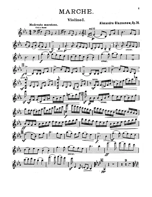 Violins I