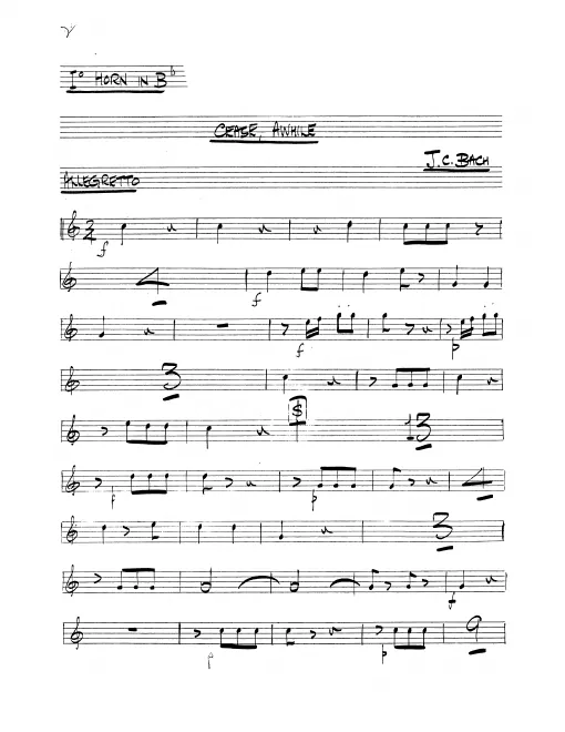 Horn 1, 2 (B♭)