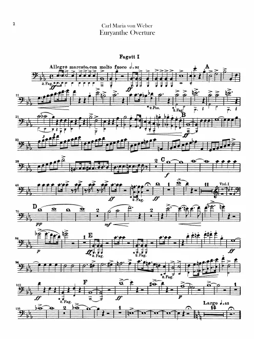 Bassoon 1, 2