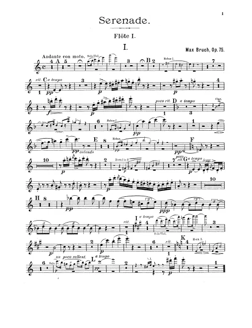 Flute 1, 2