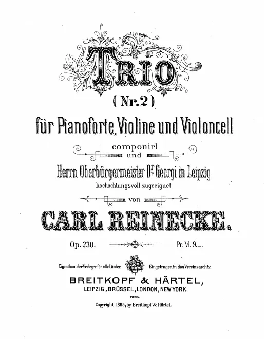 Piano score