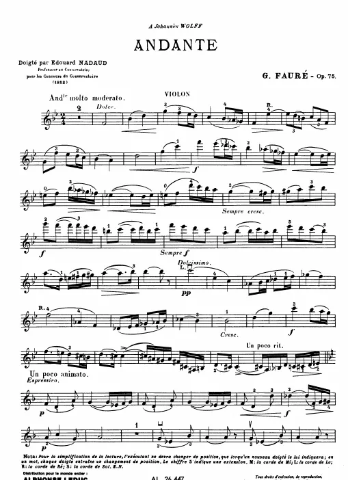 Complete Score and Part