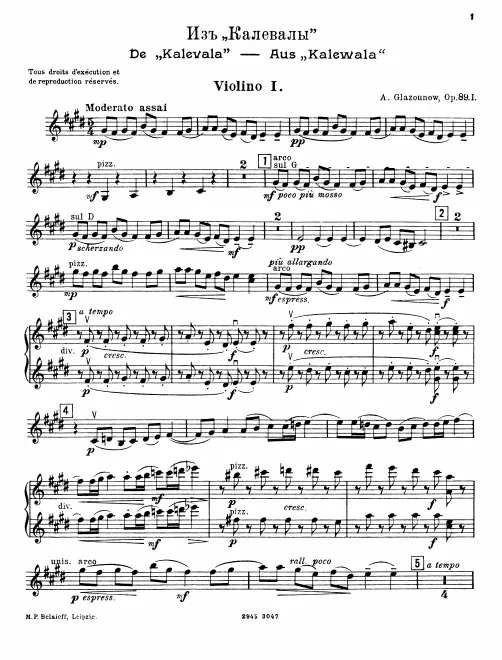 Violins I