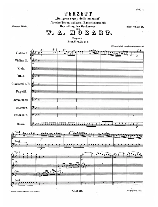 Complete Score (fragment)