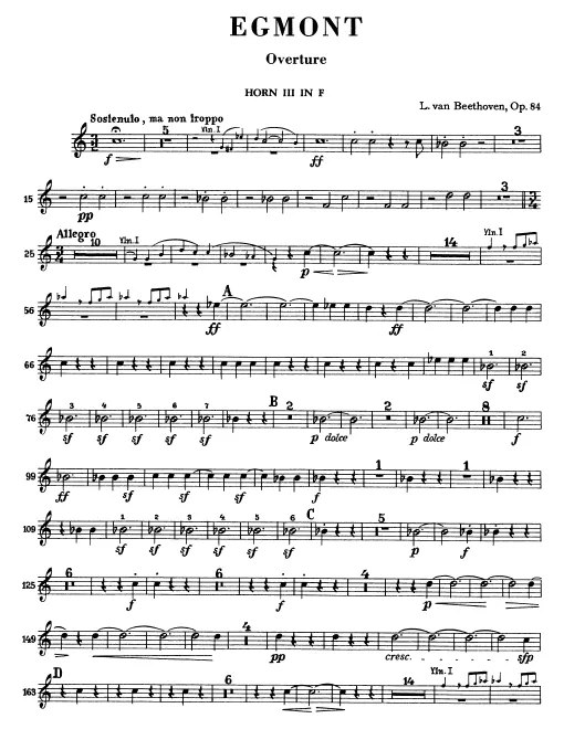 Horn 3, 4 (F), Trumpet 1, 2 (B♭)