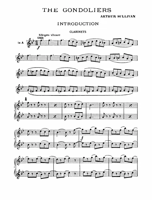 Clarinet 1/2 (A/B♭)