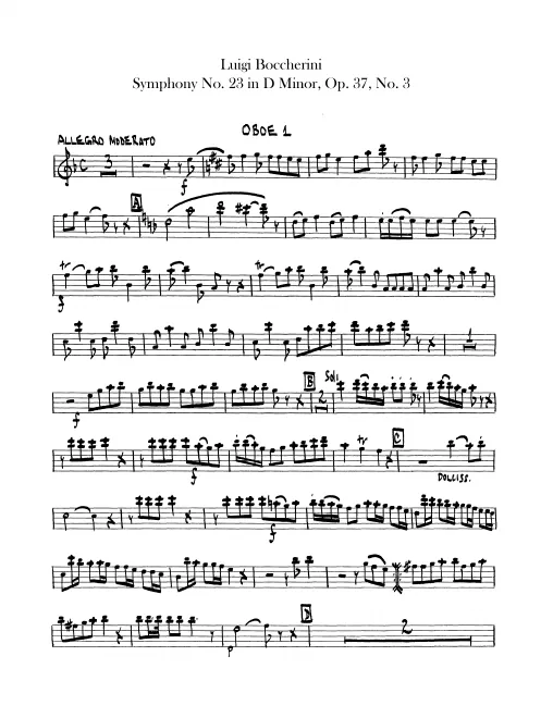Oboe 1, 2