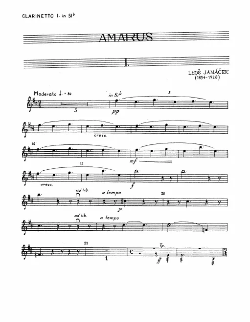 Clarinet 1, 2, Bass Clarinet (B)