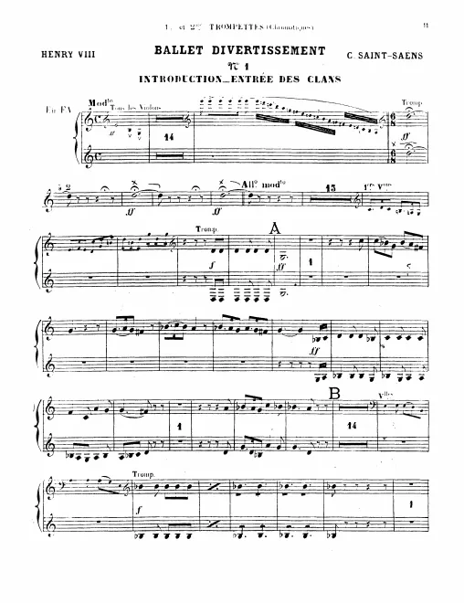 Trumpet 1/2 (B♭/F)