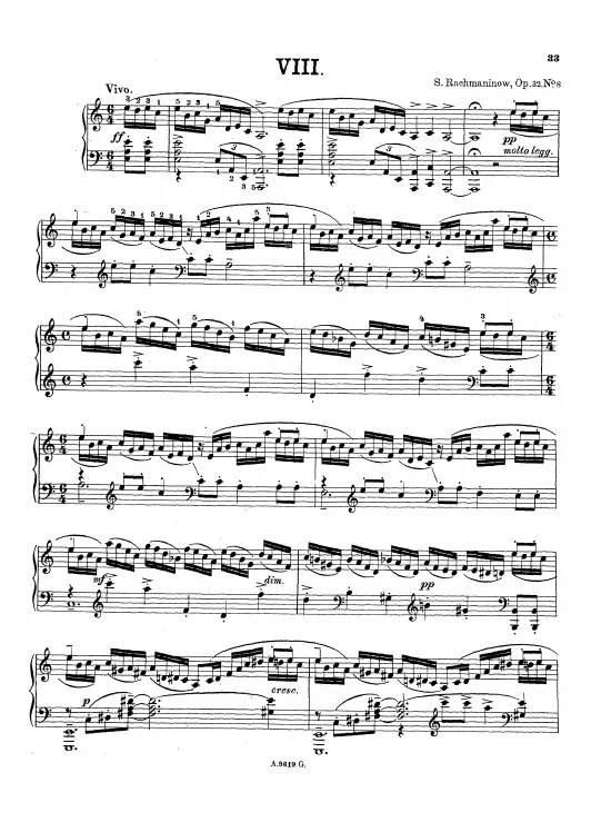 8. Vivo (A minor)