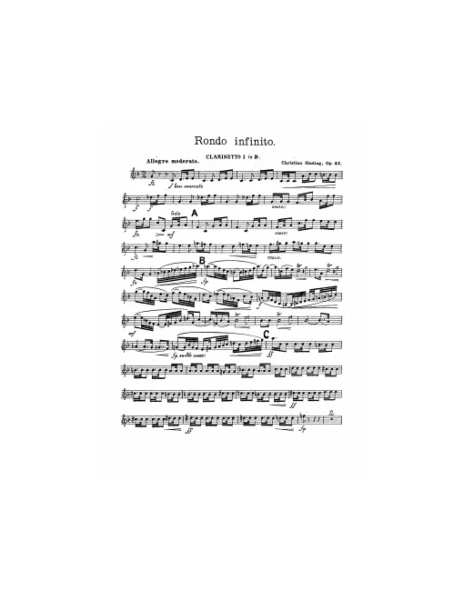 Clarinet 1, 2 (B)