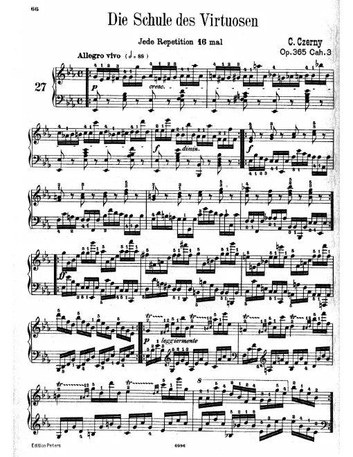 Book No.3: Etudes Nos.27-44 (low quality)