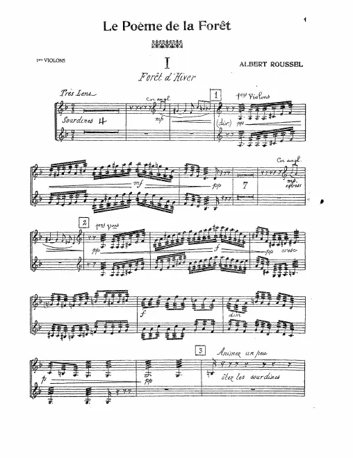 Violins I