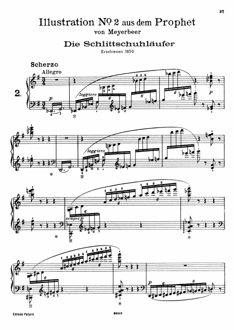 2. Les patineurs. Scherzo (S.414/2) (scan)