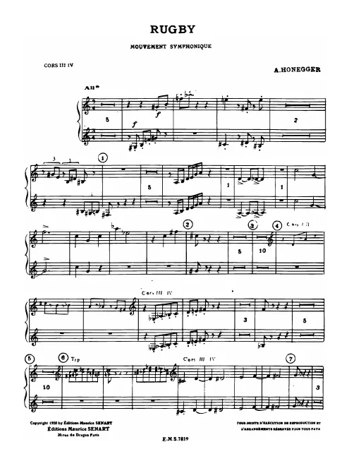 Horn 3/4