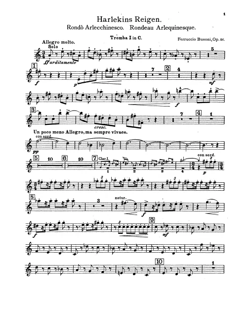 Trumpet 1, 2 (C)
