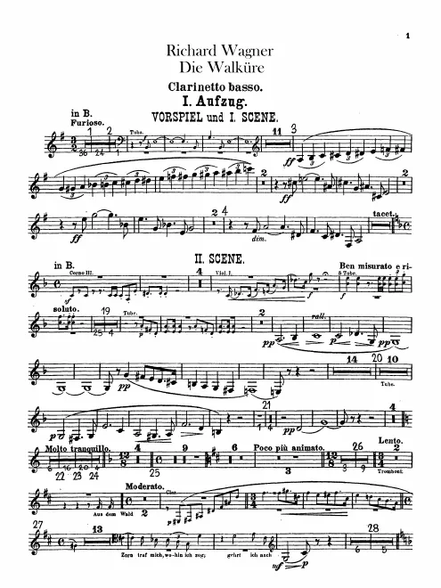 Bass Clarinet (B♭/A)