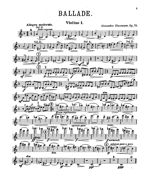 Violins I