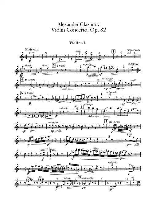 Violins I