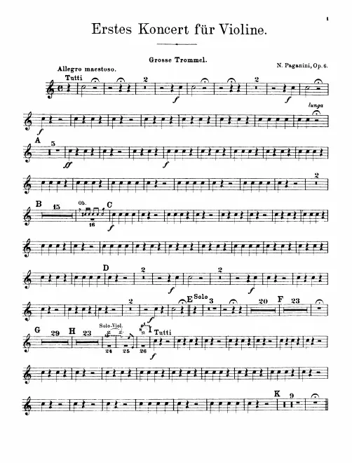 Bass Drum, Cymbals