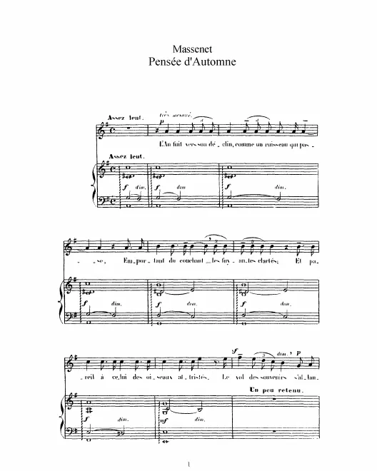 Complete Score (G Major: high voice)