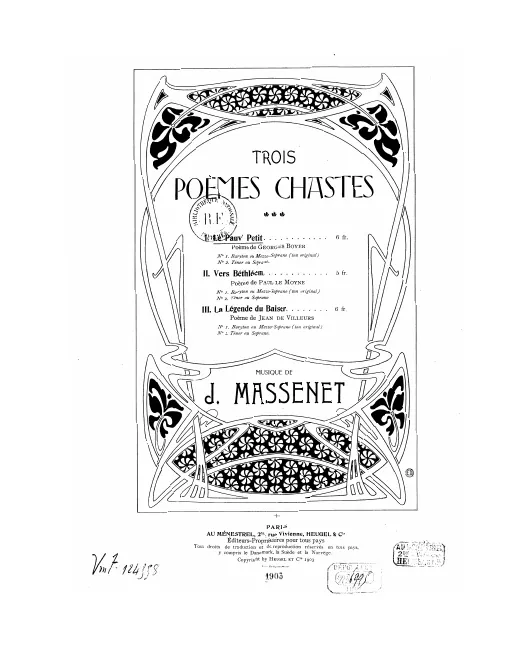 1. Le pauv' petit (G minor - original key)
