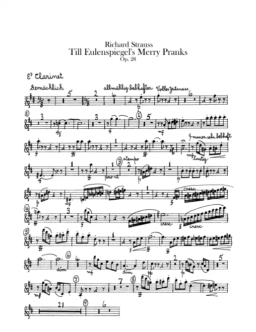 Piccolo Clarinet (E♭*)