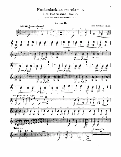 Violins II
