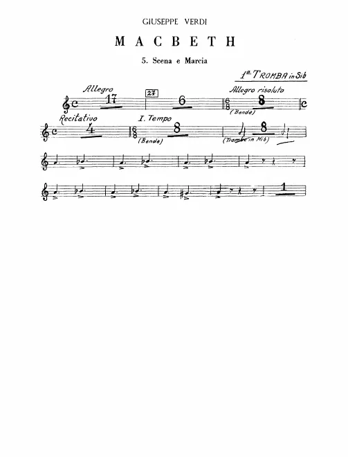 Trumpet 1 (B♭)