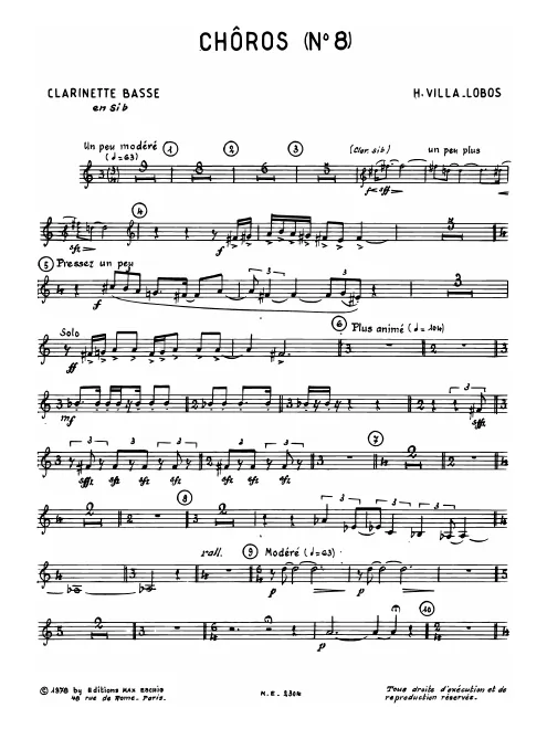 Bass Clarinet (B)