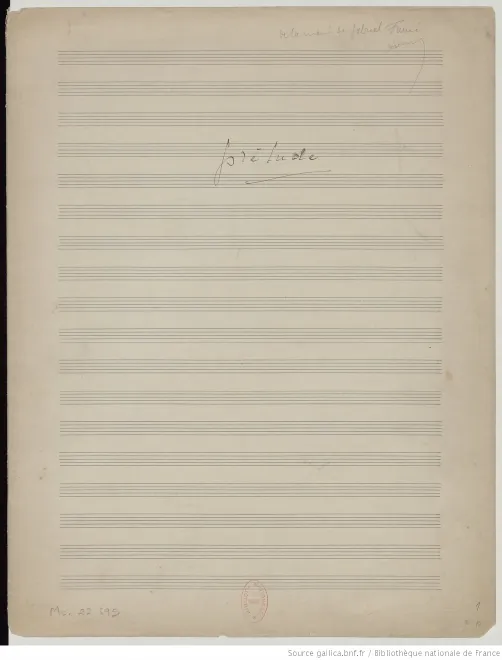 1. Prélude in D♭ major