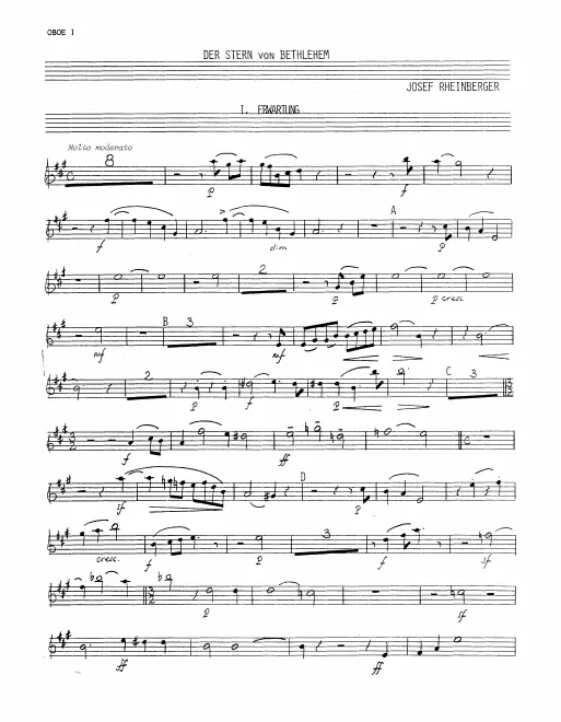 Oboe 1, 2