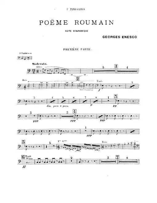 Timpani 1, 2