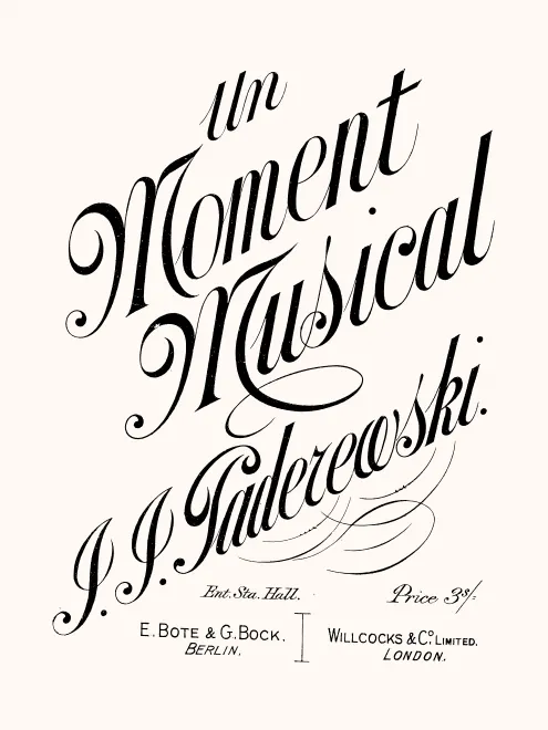 6. Un moment musical