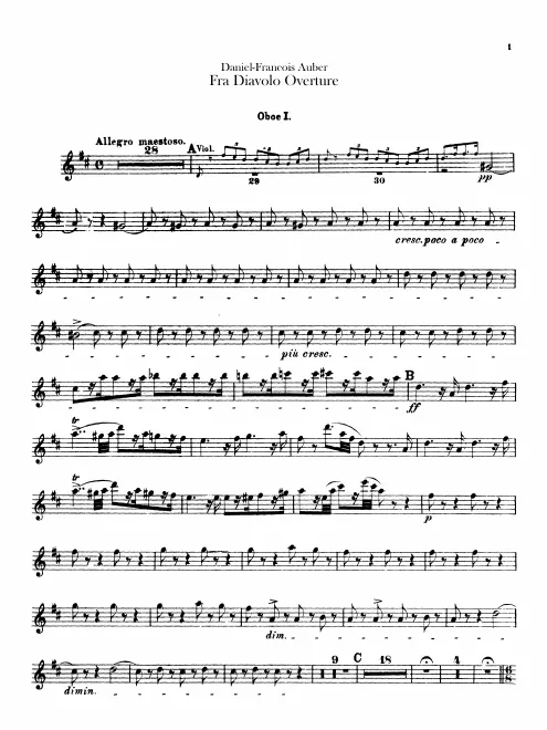 Oboe 1, 2