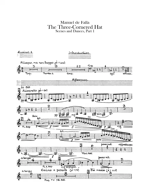 Clarinet 1, 2 (B♭, A)