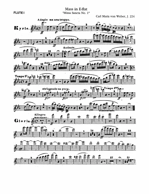 Flute 1, 2