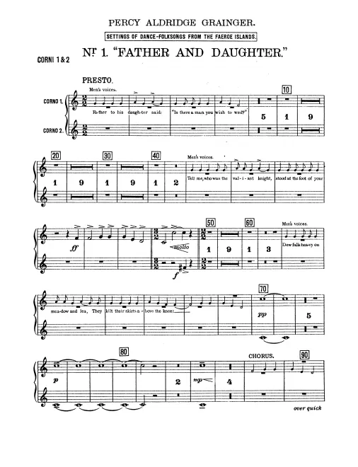 Horn 1/2, 3/4 (F)