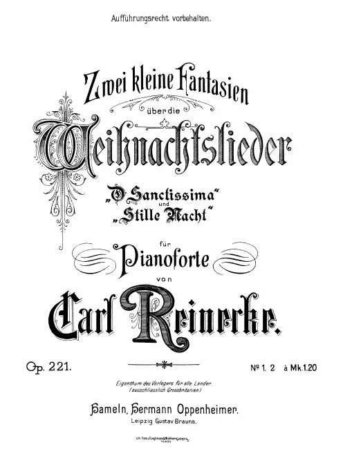 2. Fantasie on 'Stille Nacht, heilige Nacht'