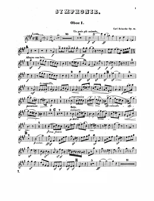 Oboe 1, 2