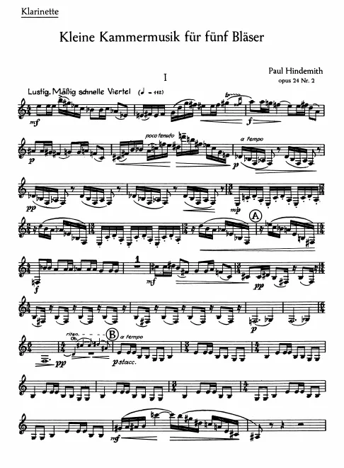 Clarinet (B)
