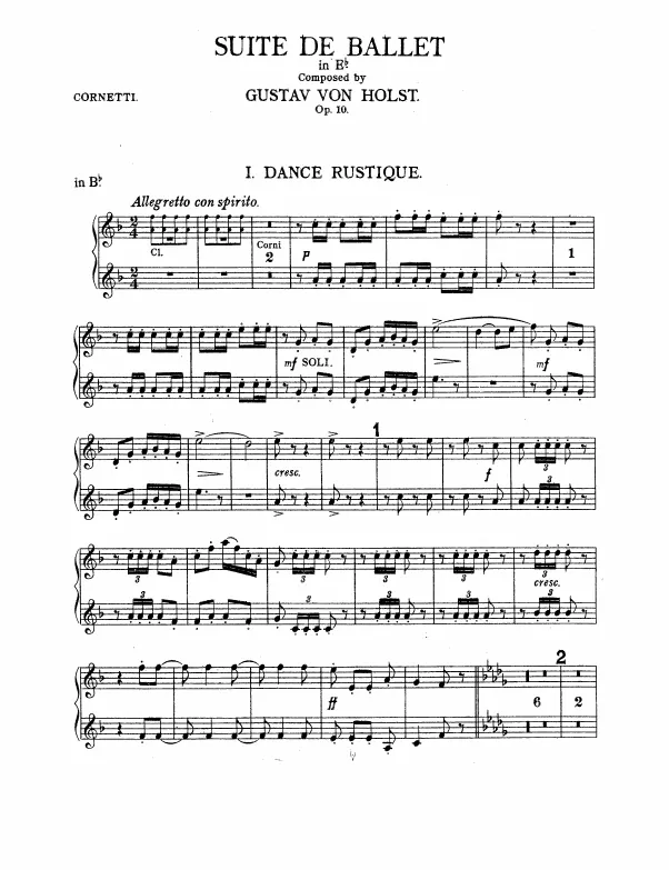 Cornet 1/2 (B♭)